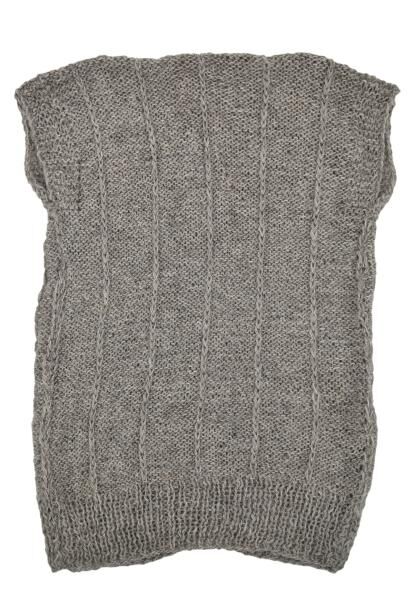 Knitted Wool Vest Toni
