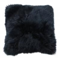 Lammfellkissen Merino Schwarz