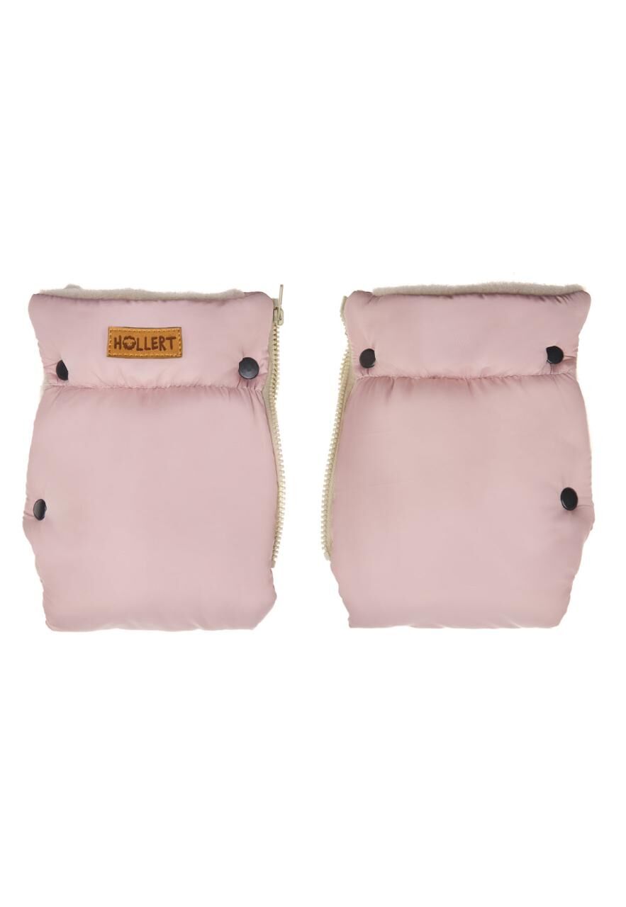 Kinderwagen Handwärmer aus Merinowolle MORITZ - Farbe: Rosa