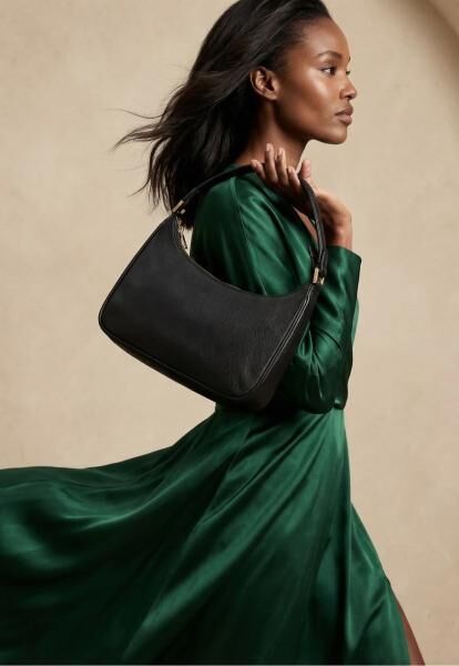 Zeitlose Hobo Lederhandtasche für Damen – Solmira