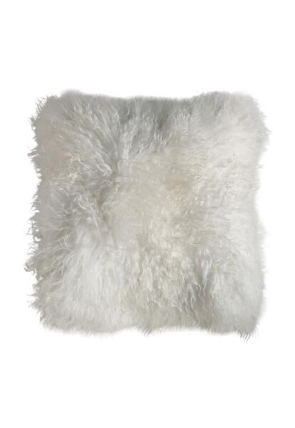 Lambskin Pillow - TIBET WHITE