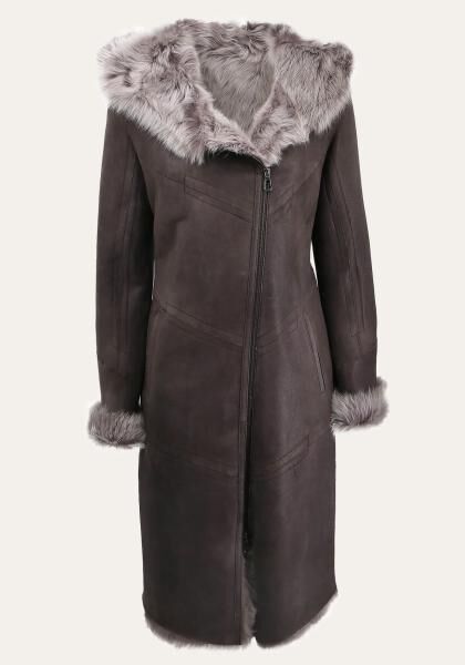 Toscana Lammfellmantel Freya