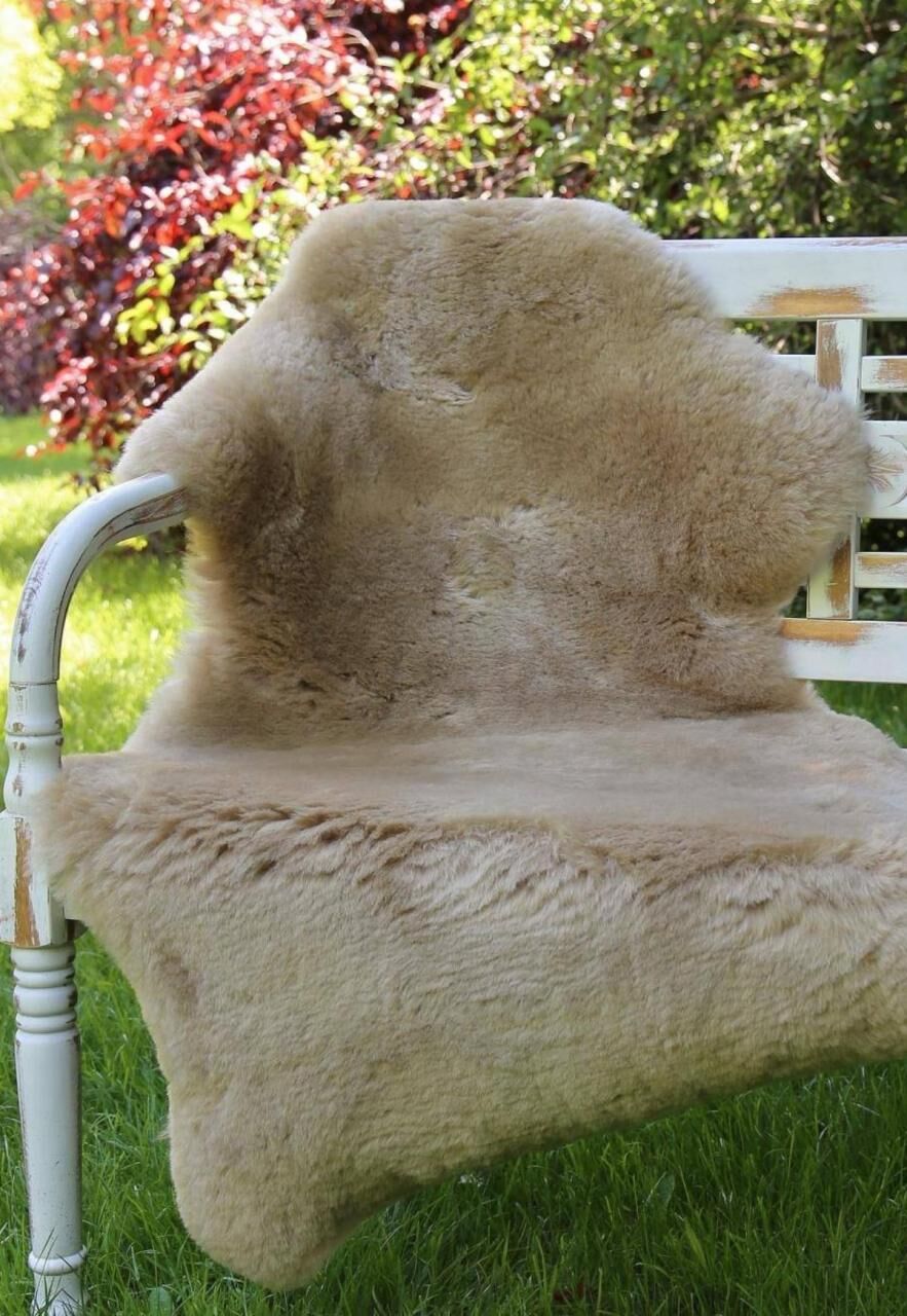 Lammfell Beige - 2. WAHL - Größe: 110-120