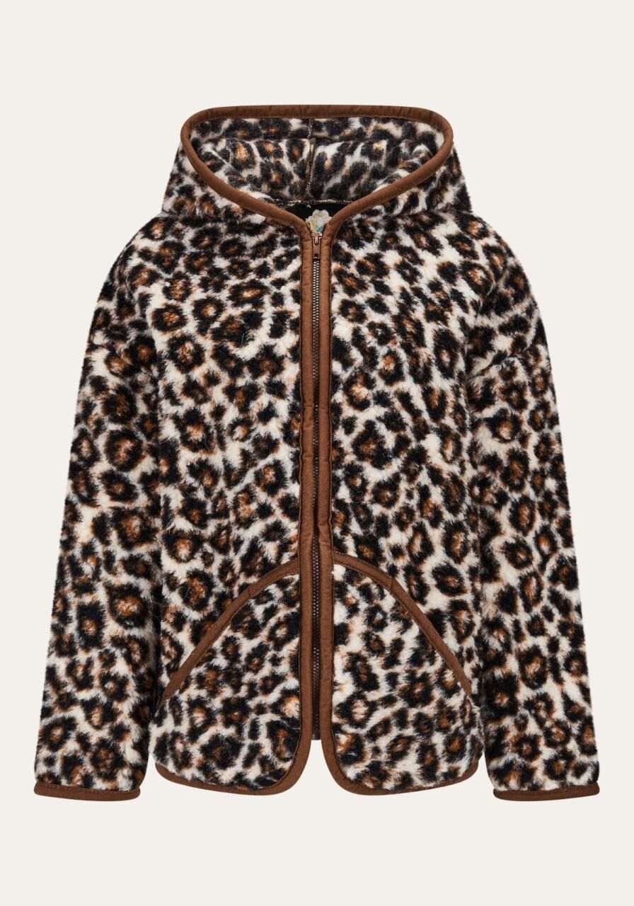 Merino Wolljacke - NELLY PANTHER - Größe: L/XL