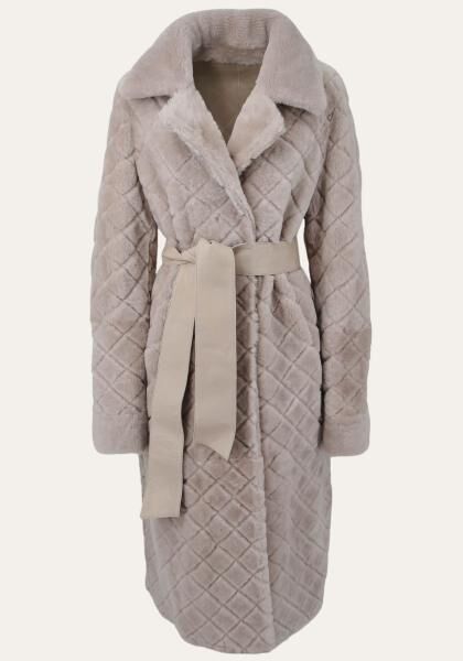 Lammfellmantel Alisa Beige