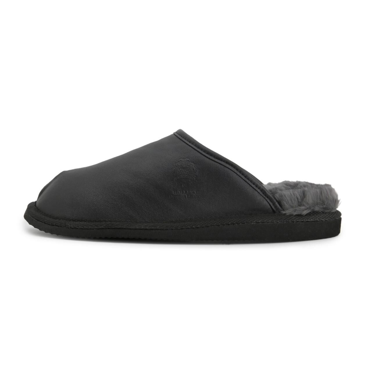 Lammfell Pantoffeln B-Ware Luitpold Braun Größe 43 -
