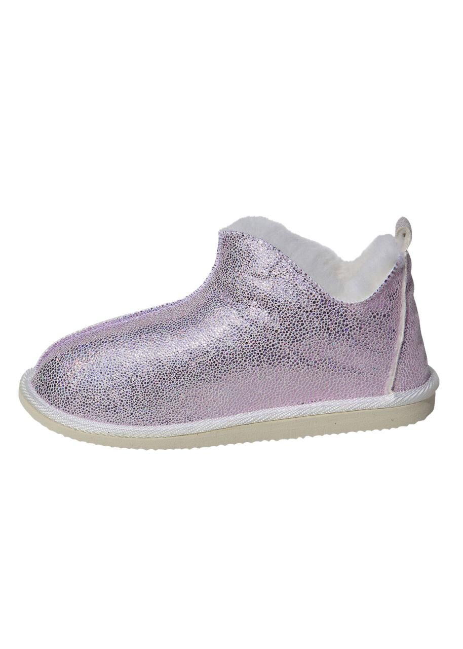 Lammfell Hausschuhe - CINDERELLA GLITZER - Schuhgröße: EUR 37 | Farbe: Rosa