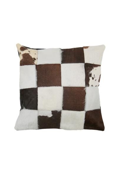 Cowhide Leather Pillow Model 9