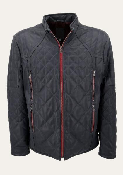 Lederjacke - KIAN BLAU