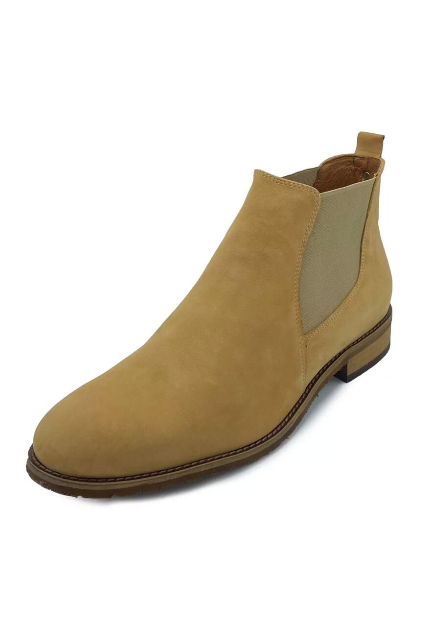 Lederschuhe Chelsea Boots - Modell 702 - Schuhgröße: EUR 41 | Farbe: Sand