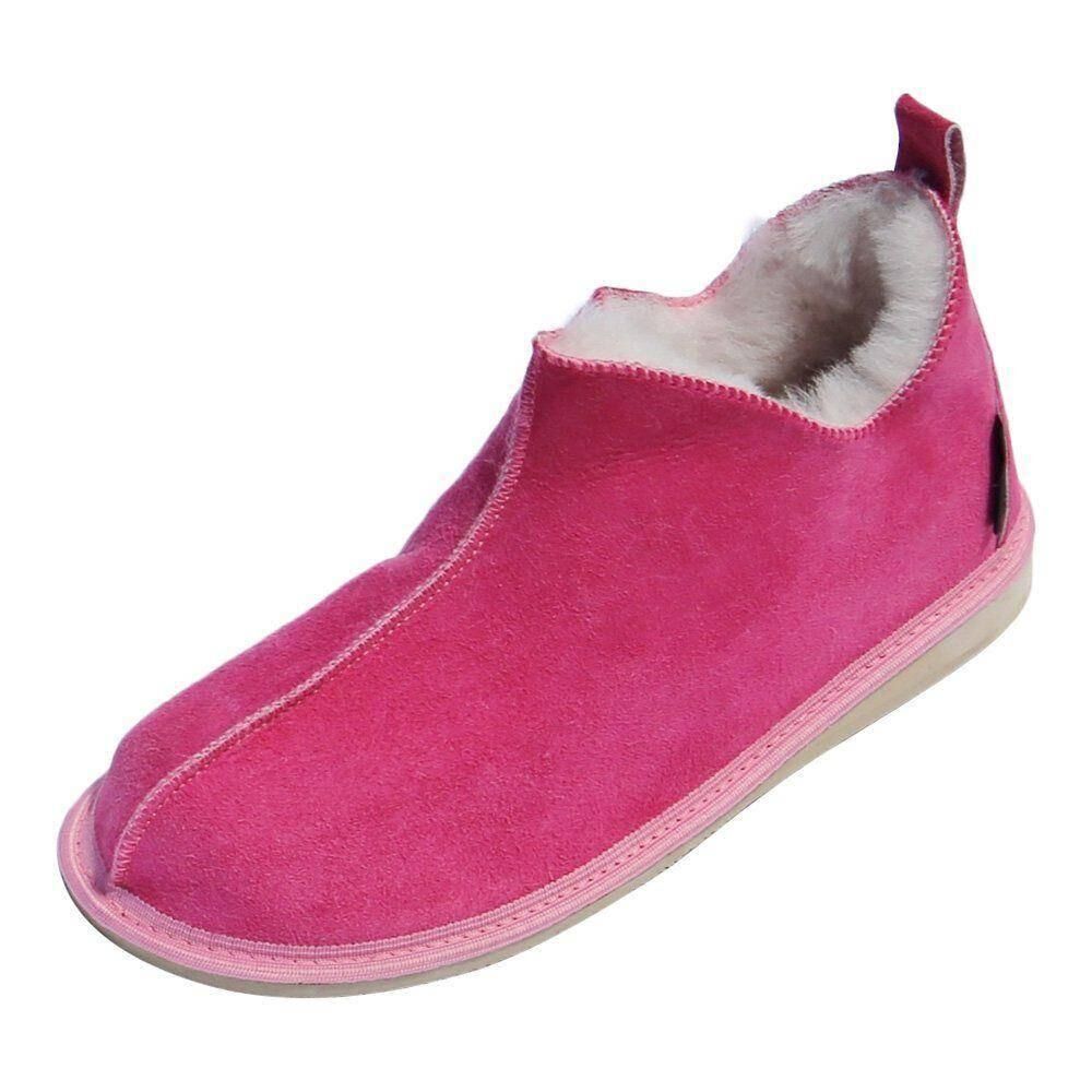 Lammfell Hausschuhe CINDERELLA - Schuhgröße: EUR 37 | Farbe: Pink