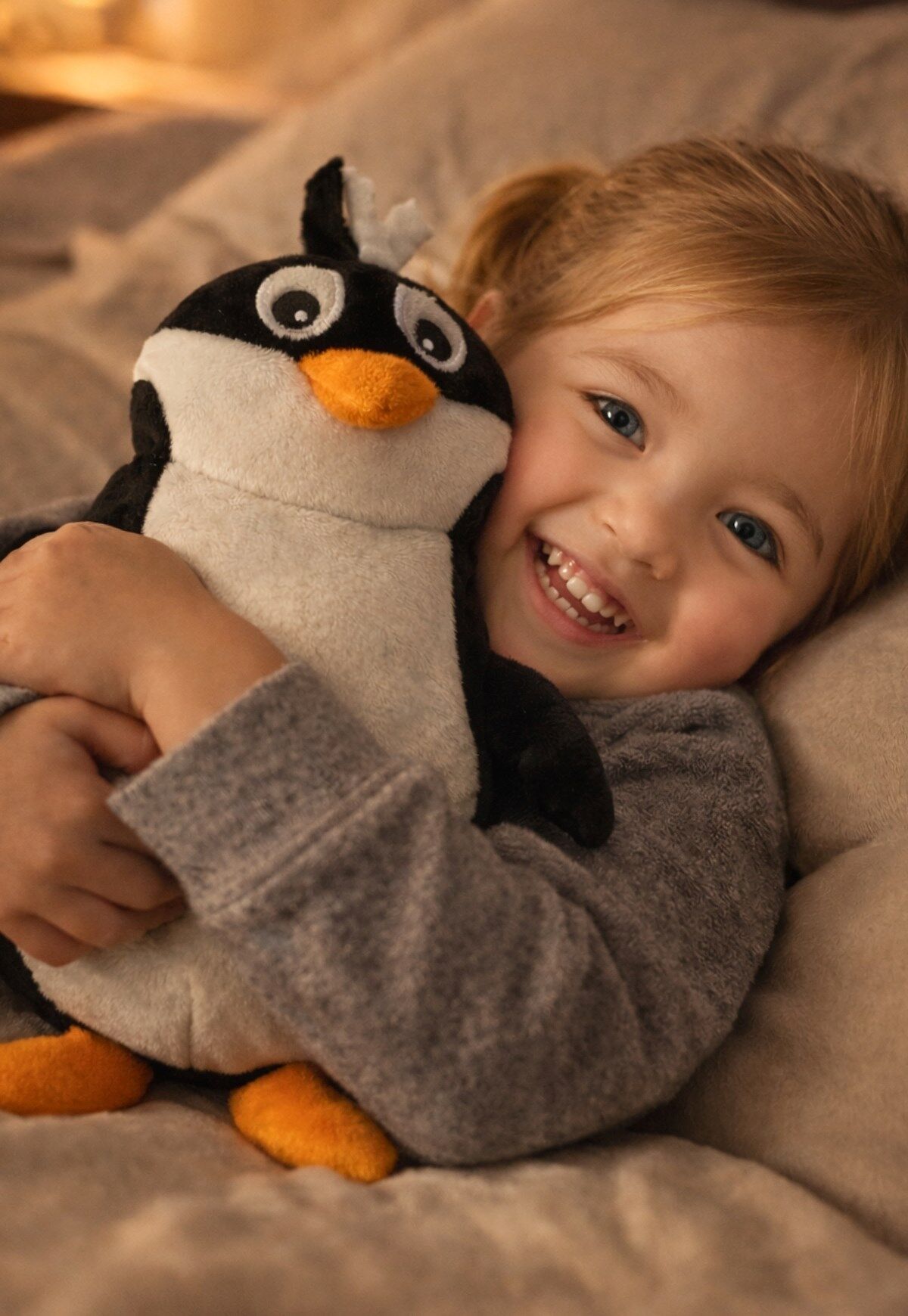 Wärmekissen mit Rapssamenfüllung Pinguin