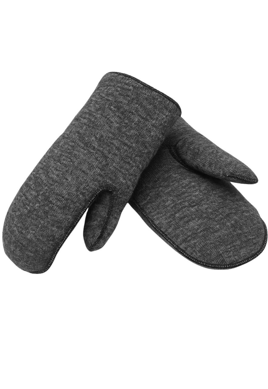 Wool Pile Grey – atmungsaktive Wollfäustlinge aus Schweden - Größe: XS