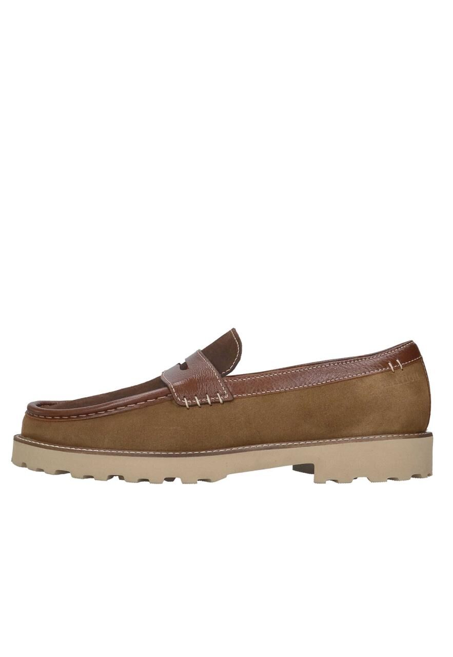 Loafers aus Leder Curtis Modell A613 Braun - Schuhgröße: EUR 41