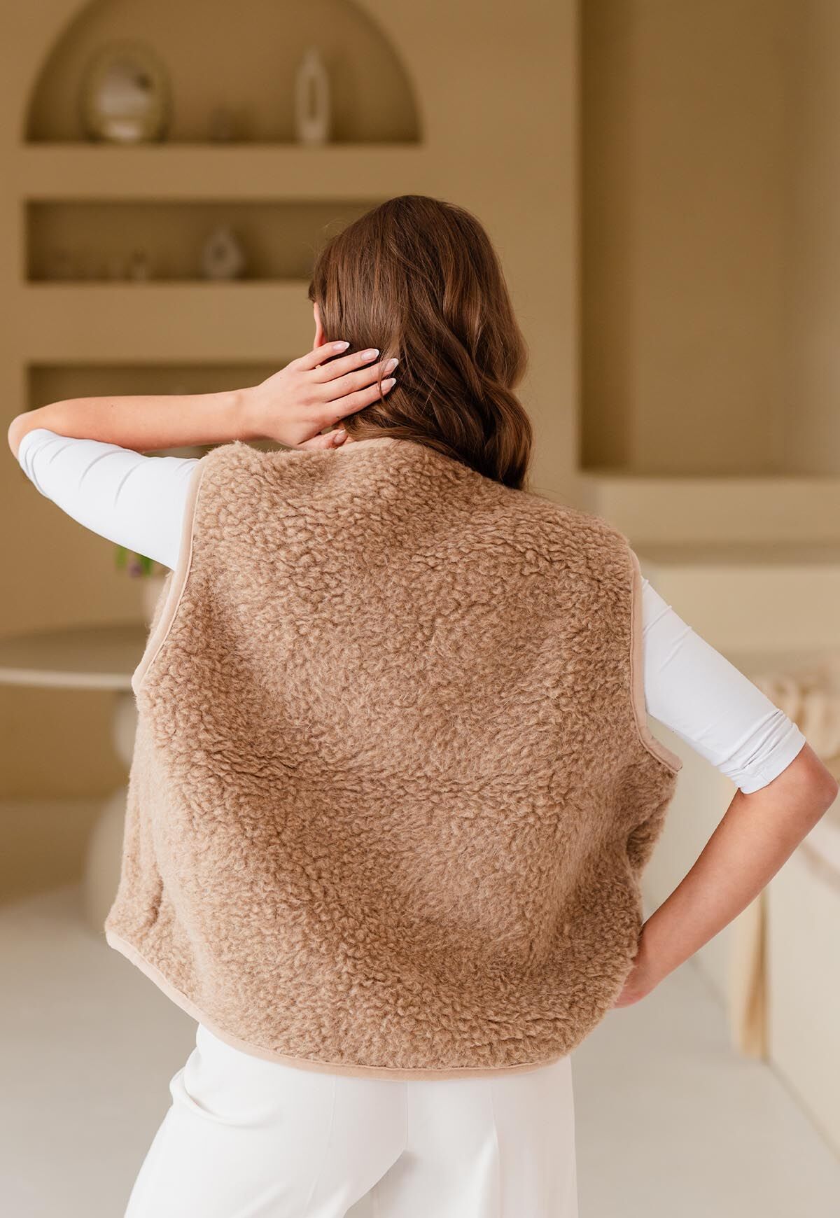 Merino Wollweste - ADA EICHE